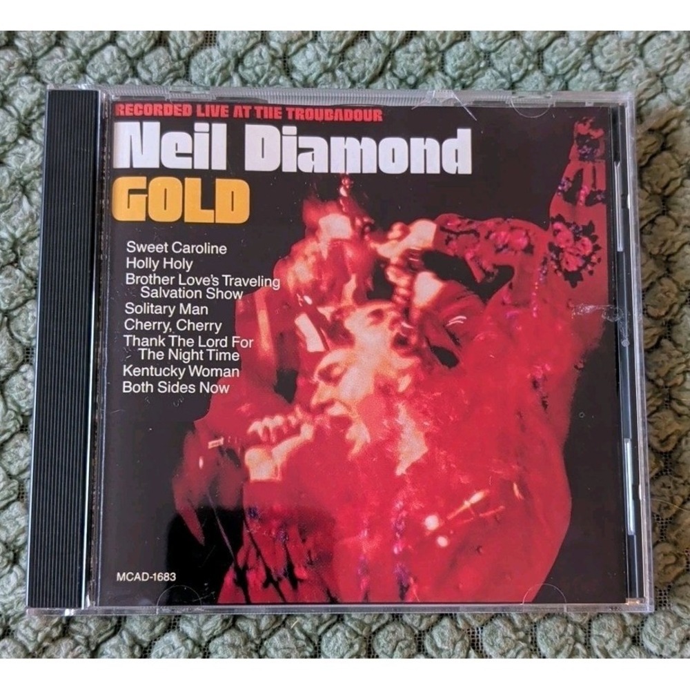 Neil Diamond – Gold CD 1971 Live At The Troubadour Pop Rock MCA Records